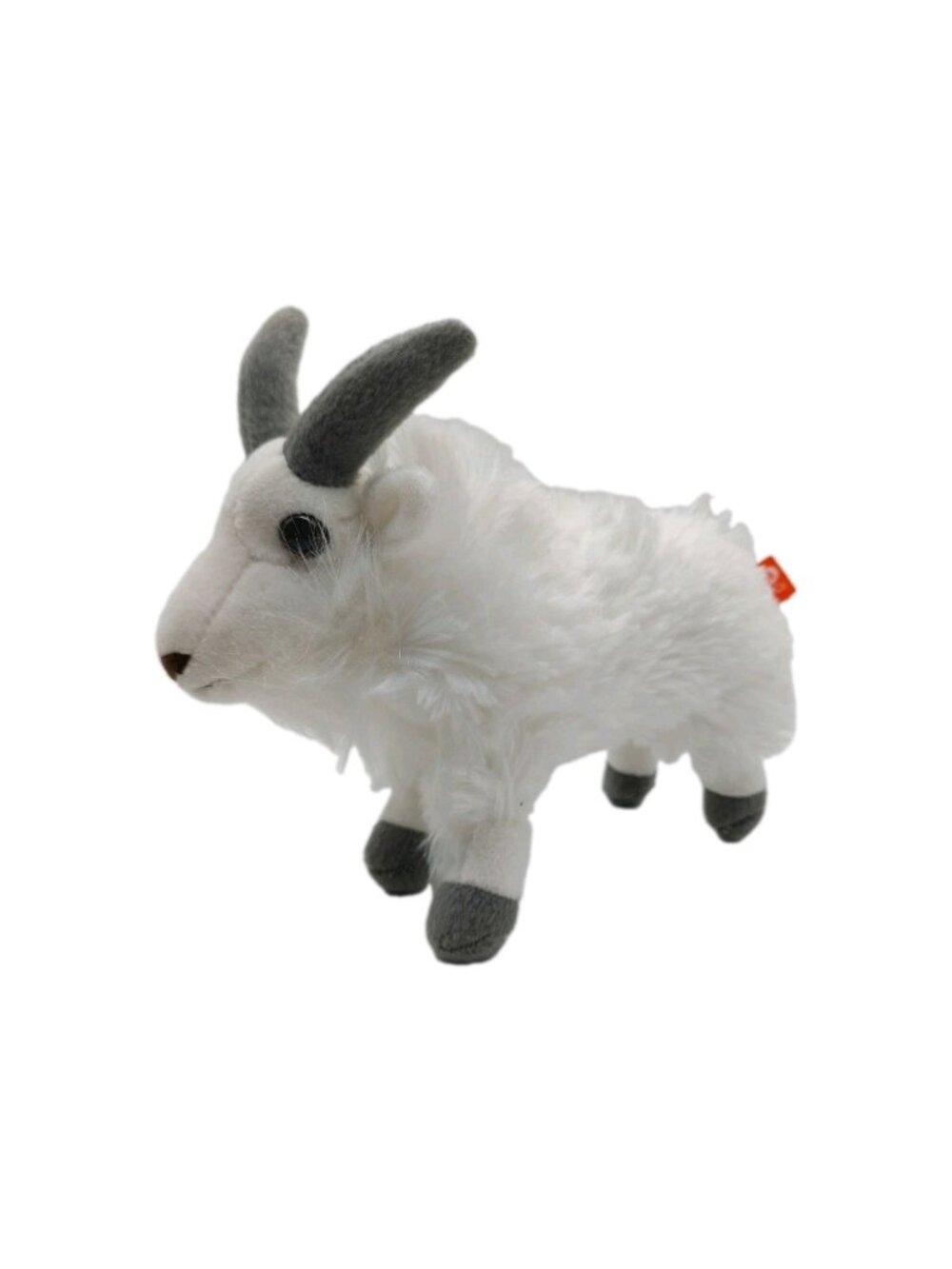 Wild Republic Mountain Goat Plush 8” White Stuffed Animal Toy 2021 Billy Goat